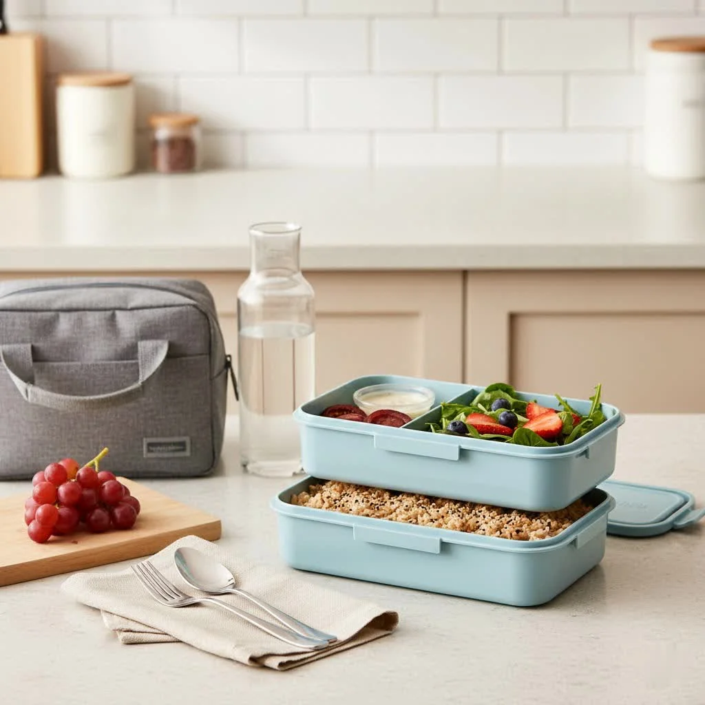 Insulated lunch boxes keep food fresh and safe